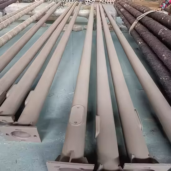 На заводе используется нержавеющая сталь, наружный светодиодный оцинкованный двойной рычаг, одинарный рычаг, 6 м, 8 м, 10 м, 12 м, цена на двойной и одинарный рычаг, оцинкованная сталь, солнечный уличный фонарный столб